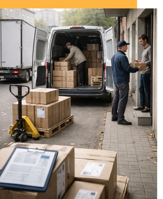 Доставка грузов от двери до двери с таможней от 46517 руб.