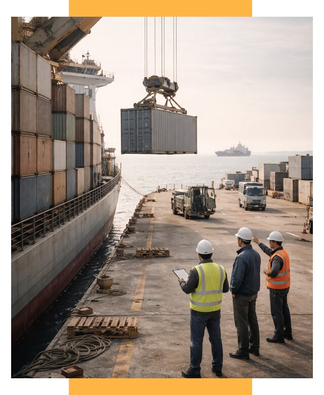 Морские перевозки грузов по миру от 46517 р. | СетСервис-Прк