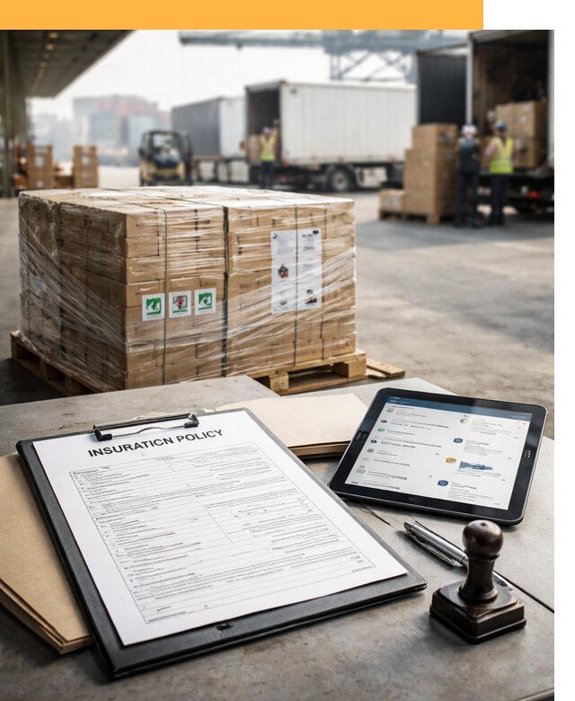 Страхование международных грузов от 3618 руб, полная защита