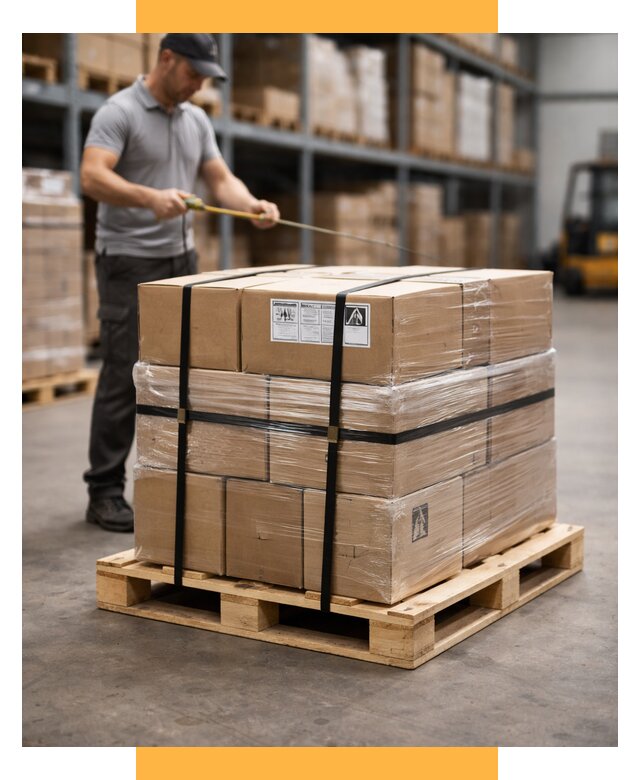 Упаковка и паллетирование грузов от 3618 р. | СетСервис-Прк