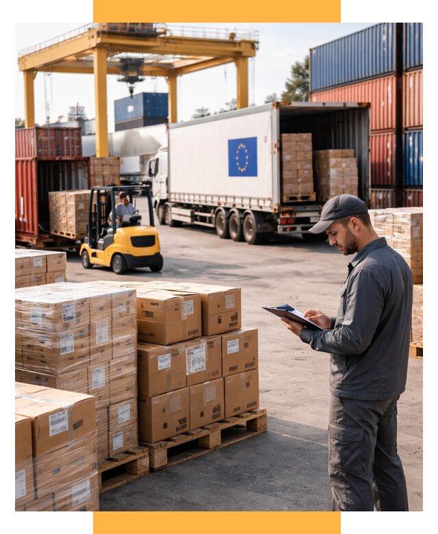 Доставка грузов из Европы от 12404 р., логистика СетСервис-Прк