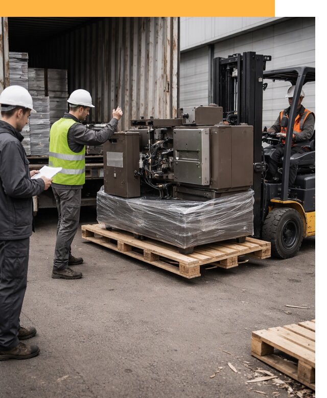 Доставка промышленного оборудования из Европы от 46517