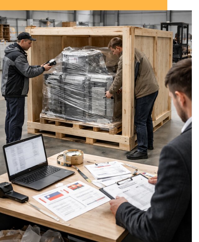 Доставка промышленного оборудования из США от 67191 руб