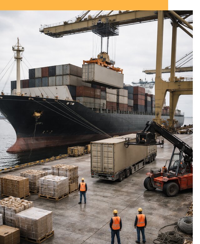 Морские перевозки из Индии: доставка FCL/LCL, таможня от 124044