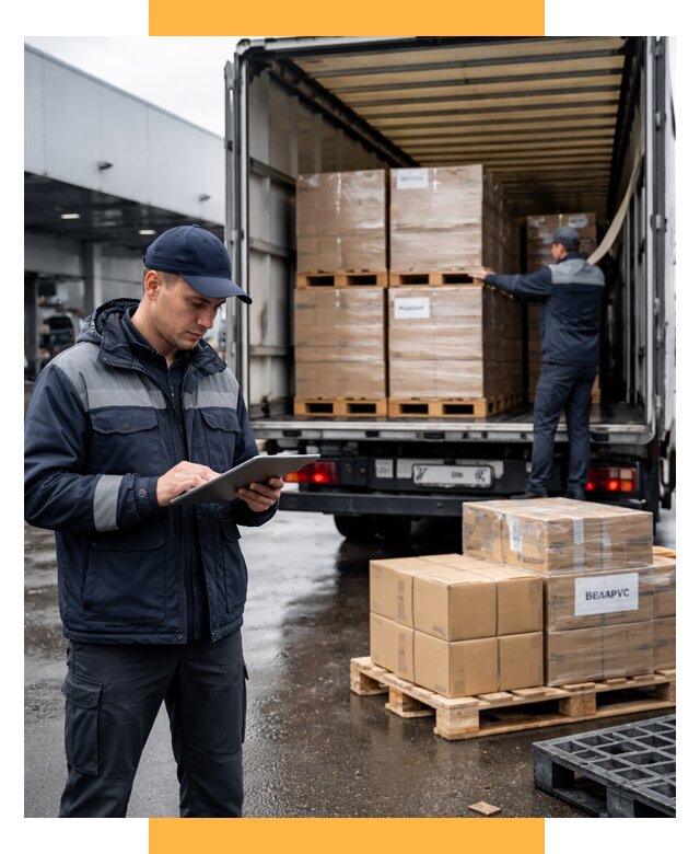 Доставка грузов из Беларуси от 15506 р. логистика СетСервис-Прк