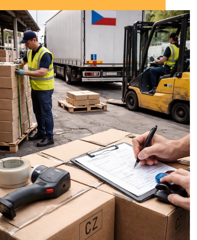 Доставка грузов в Чехию от 36180 руб, международные перевозки