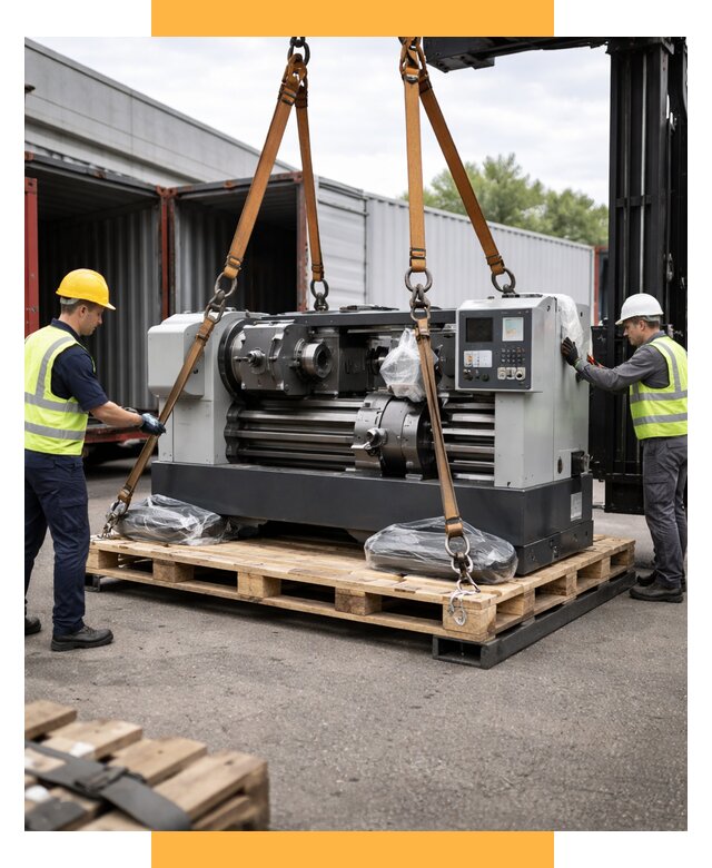 Перевозка станков и таможня от 62022 р. | СетСервис-Прк логистика