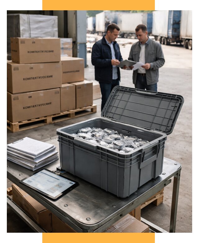 Перевозка комплектующих из Китая от 6719 р. | СетСервис-Прк