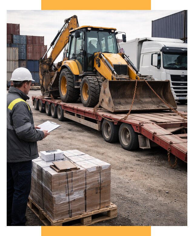 Международная перевозка спецтехники от 46517 р., СетСервис-Прк