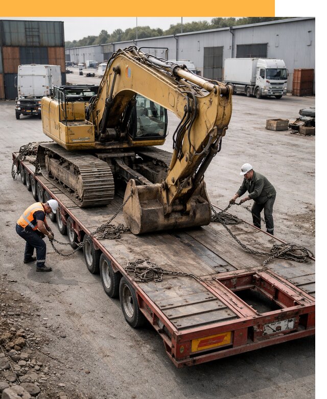 Перевозка спецтехники по России и миру от 46517 руб