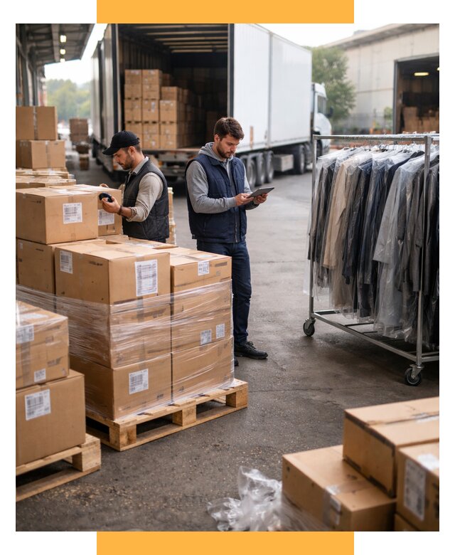 Перевозка и доставка одежды из Китая от 7753 р., СетСервис-Прк