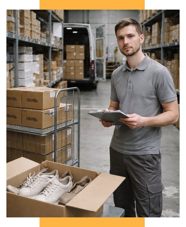 Доставка обуви из Китая и Турции от 4652 р. СетСервис-Прк