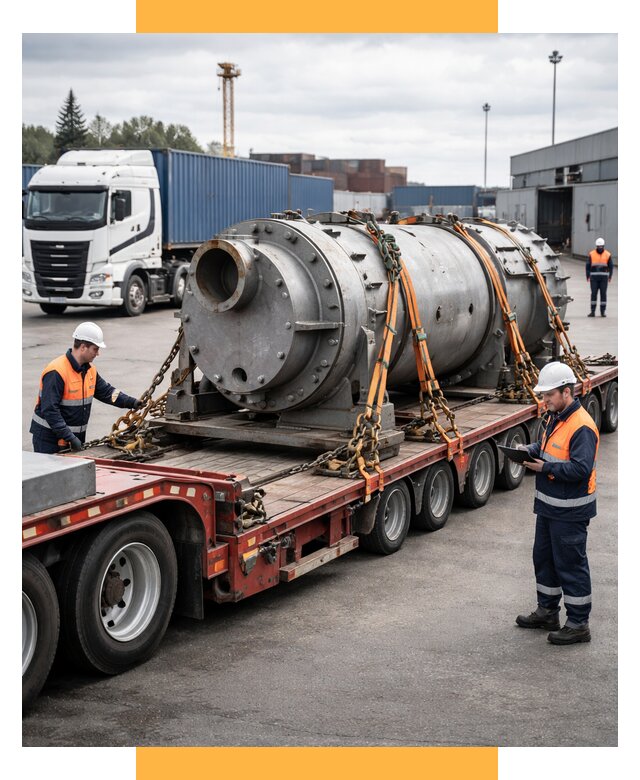 Перевозка тяжеловесных грузов под ключ от 155055 р. | СетСервис-Прк