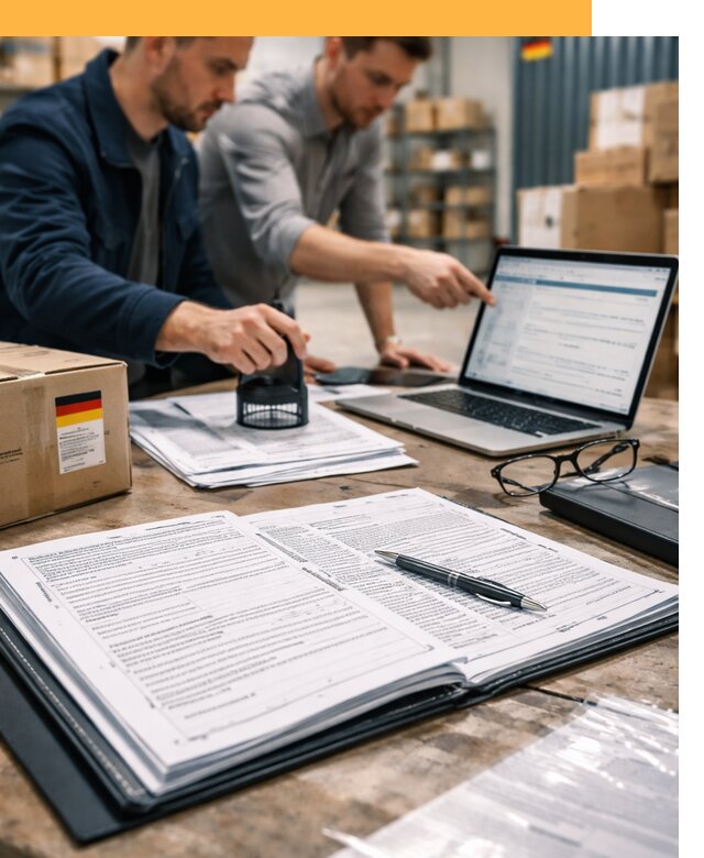 Таможенное оформление грузов из Германии от 9303 руб.