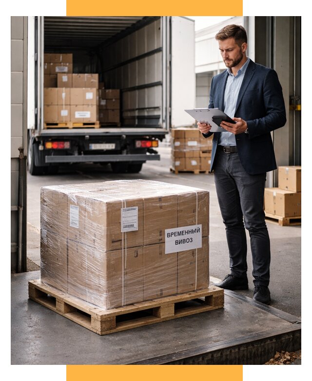 Временный вывоз товаров под ключ от 8270 р. | СетСервис-Прк