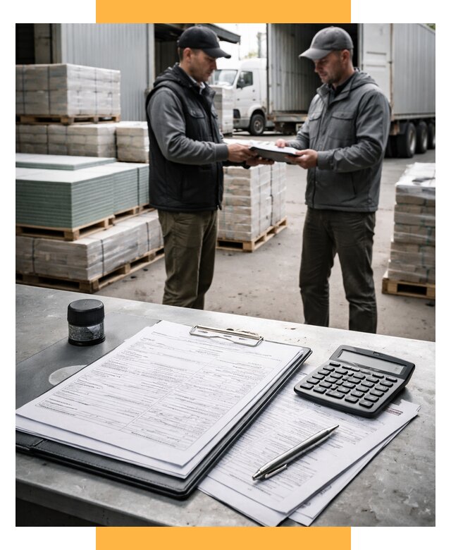 Таможенное оформление стройматериалов от 8786 р. | СетСервис-Прк