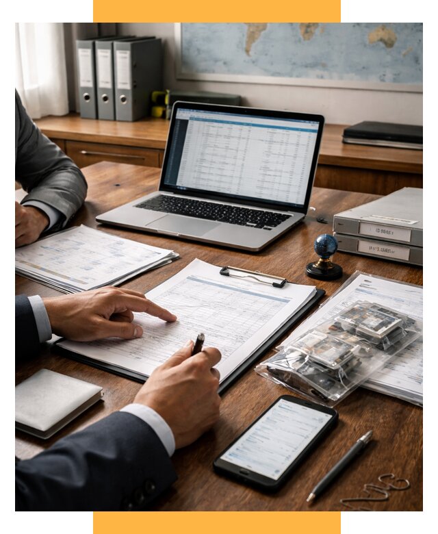 Проверка поставщика за рубежом от 8786 р. | СетСервис-Прк аудит