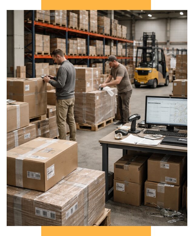 Склад консолидации в Европе от 6719 р., услуги СетСервис-Прк